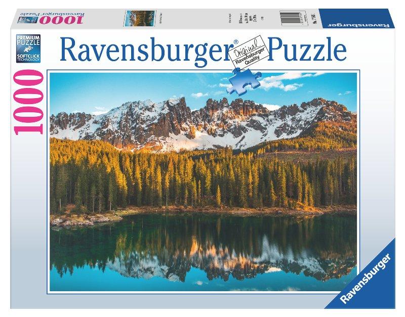 Puzzle 1000 pz Lago di Carezza ravensburger