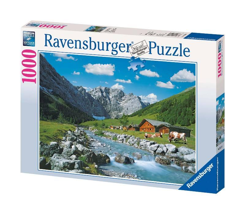 Puzzle 1000 pz Monti Karwendel, Austria ravensburger