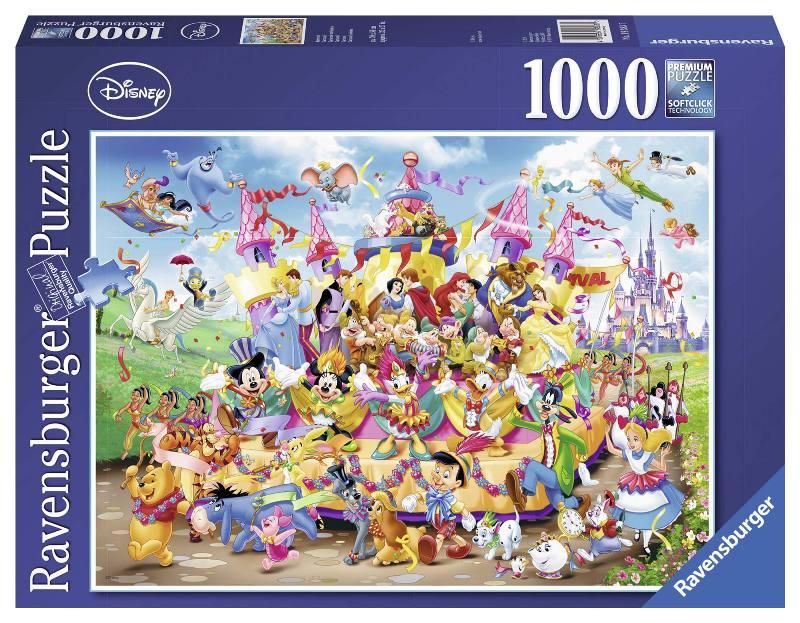 Puzzle 1000 pz Carnevale Disney ravensburger