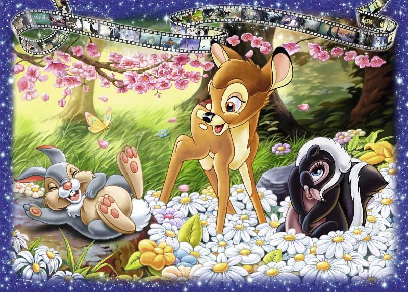 Puzzle 1000 pz Bambi ravensburger