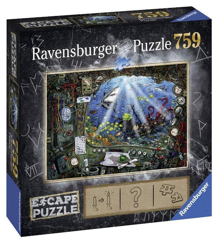 Puzzle 759 PZ - Escape the puzzle Sottomarino ravensburger