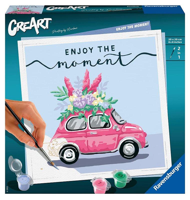 CreArt Serie Trend quadrati Enjoy the moment ravensburger