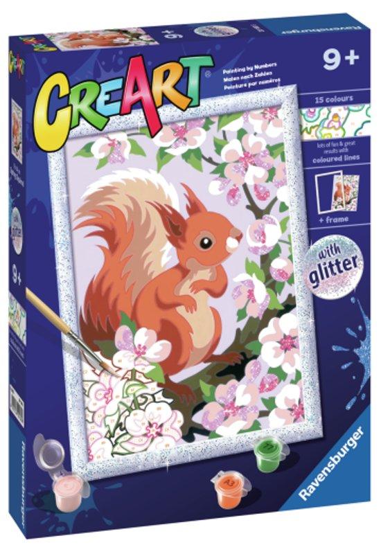 CreArt Serie D Classic Scoiattolo glitter ravensburger