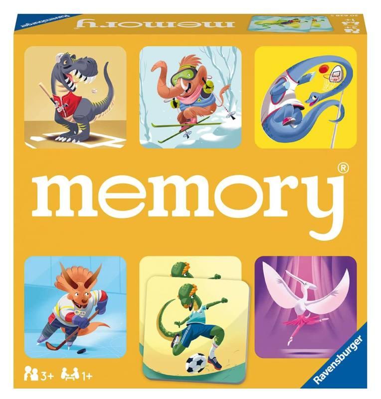 memory Sporty Dinosaurs ravensburger