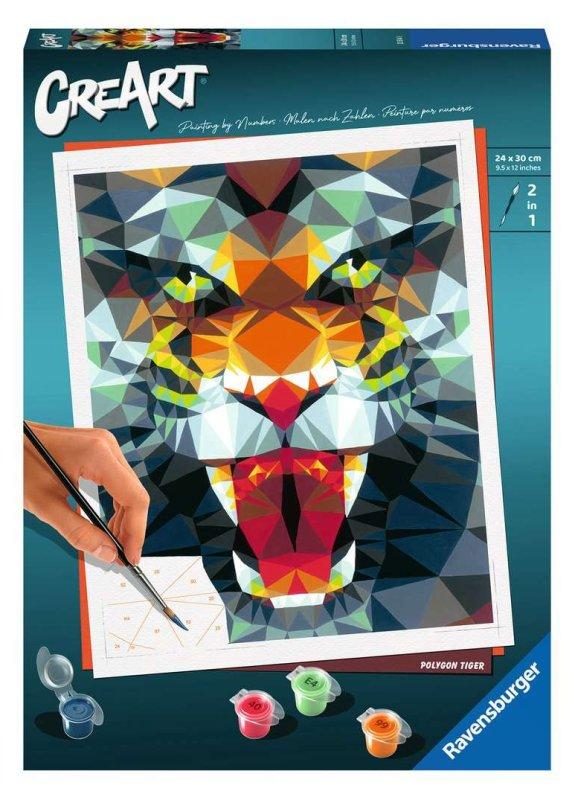 CreArt Serie Trend C Polygon Tiger ravensburger