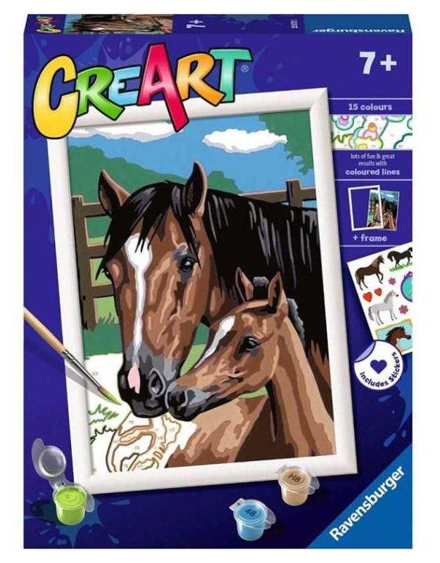 CreArt Serie D Classic Cavalli al pascolo ravensburger