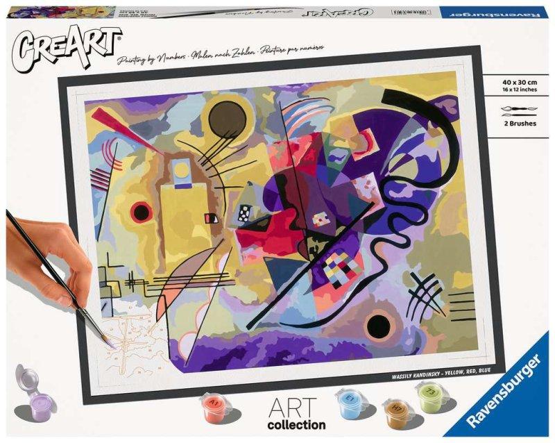 CreArt Serie B Art Collection Kandinsky Giallo, rosso, blu ravensburger