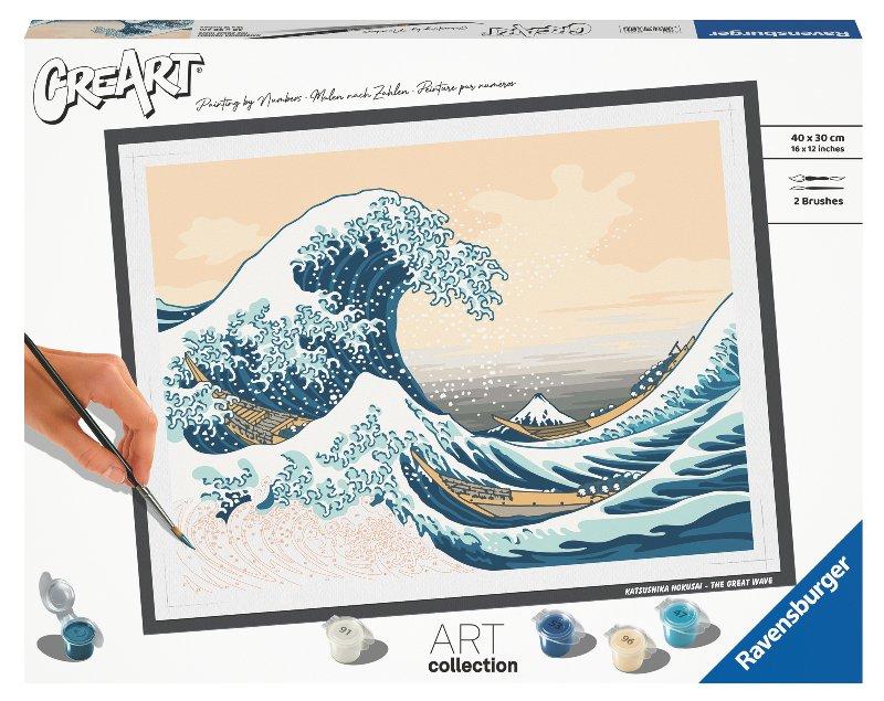 CreArt Serie B Art Collection Hokusai La grande onda ravensburger