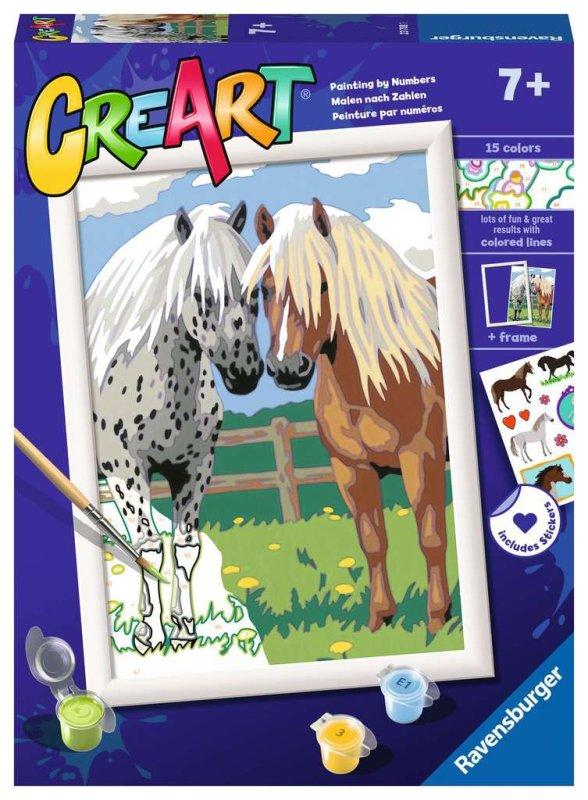 CreArt Serie D Classic Coppia di cavalli ravensburger