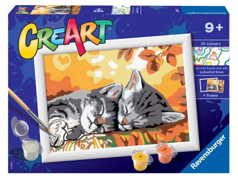 CreArt Serie E Classic Gattini in autunno ravensburger