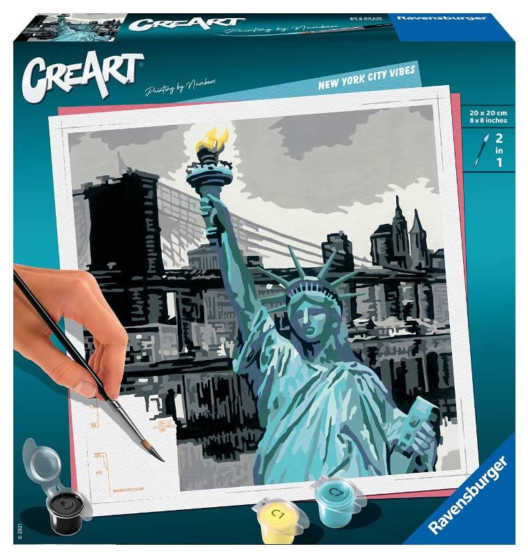 CreArt Serie Trend quadrati New York ravensburger