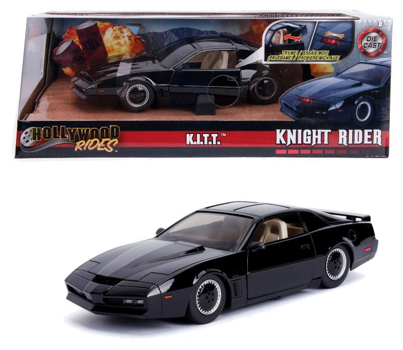 Knight Rider K.I.T.T. 1982 Pontiac Trans AM in scala 1:24 die-cast Simba