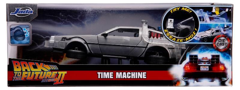 Time Machine (Ritorno al Futuro 2) in scala 1:24 con luci die-cast Simba