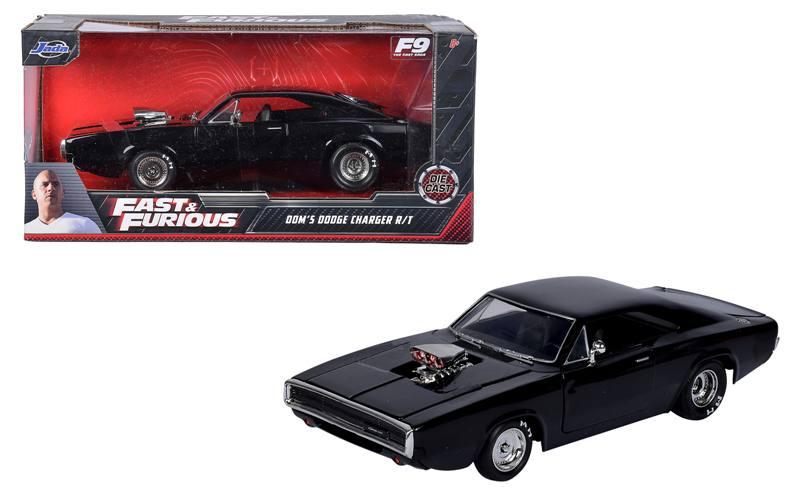 Fast & Furious 9 1327 Dodge Charger in scala 1:24 die-cast, funzionamento a ruota libera, parti apribili Simba