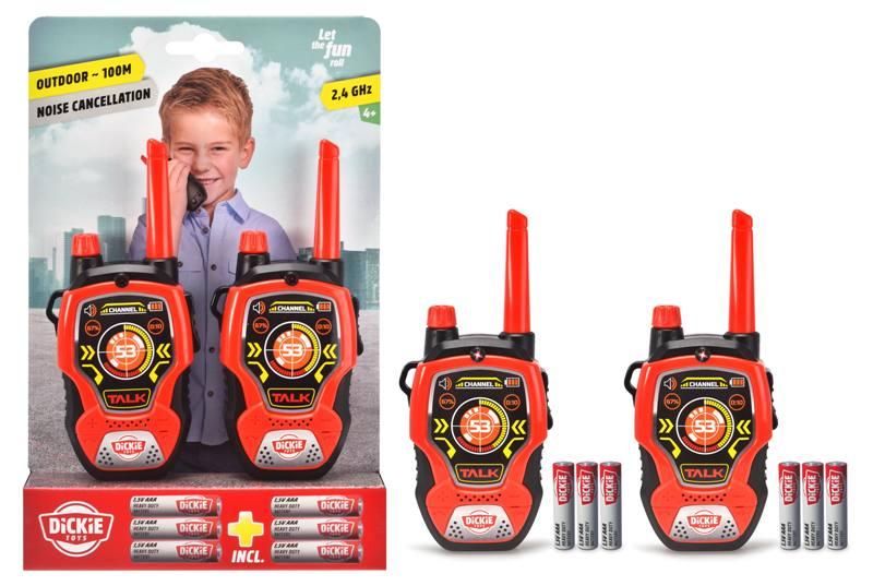 Walkie Talkie Fun 80 mt rossi Simba