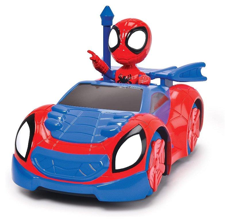 RC Spidey Web Crawler cm.17, 1 canale, 27 MHz, funzioni di guida avanti dritto e indietro curva Simba