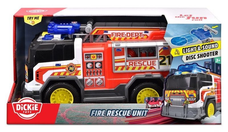 Fire Rescue Unit cm. 30 luci e suoni Simba