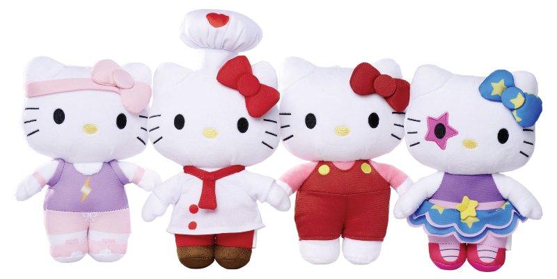 Hello Kitty Super Style peluche cm.20 - 4 asst in espositore 12pz Simba