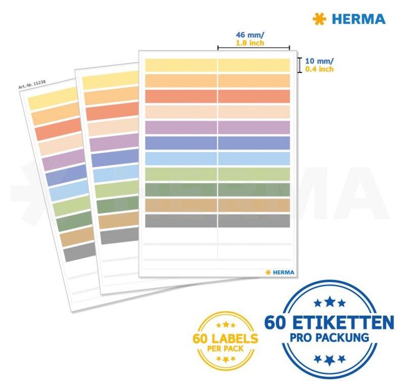 Etichette Herma Pencil labels HERMA (distr.PBS)