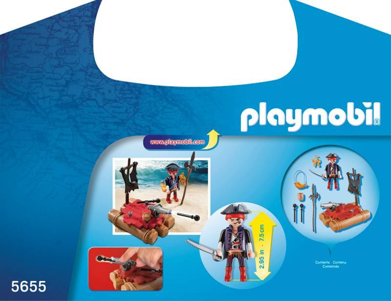 CARRYING CASE PIRATES playmobil