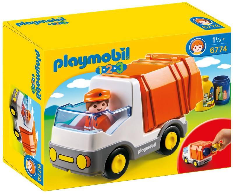 CAMION SMALTIMENTO RIFIUTI 1.2.3 playmobil