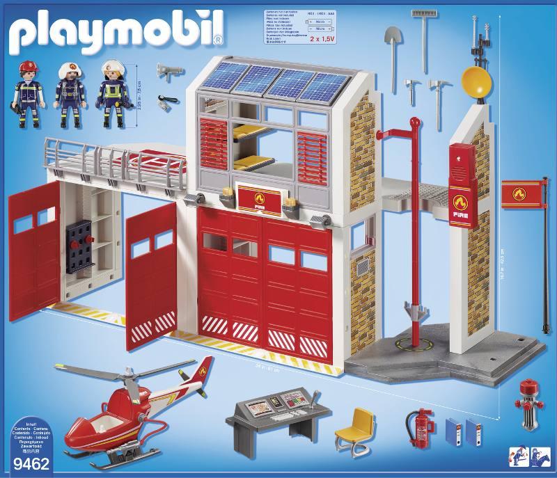 Grande Centrale dei Vigili del Fuoco playmobil