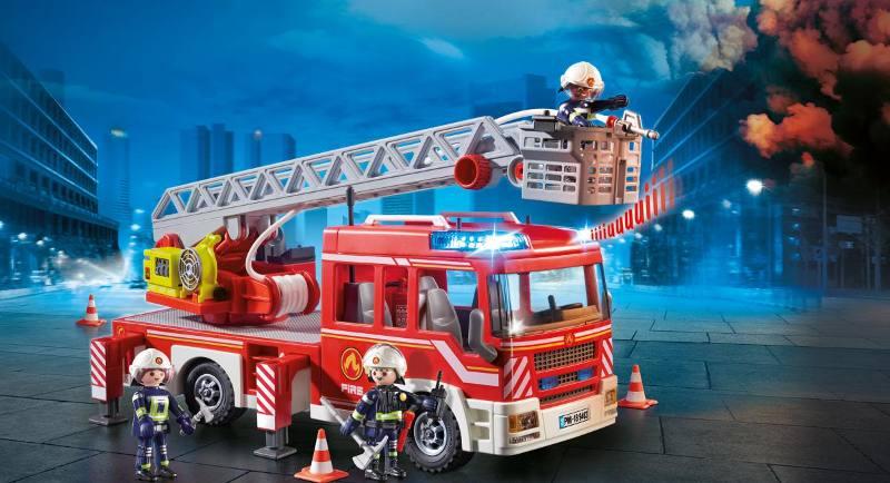 Autoscala dei Vigili del Fuoco playmobil