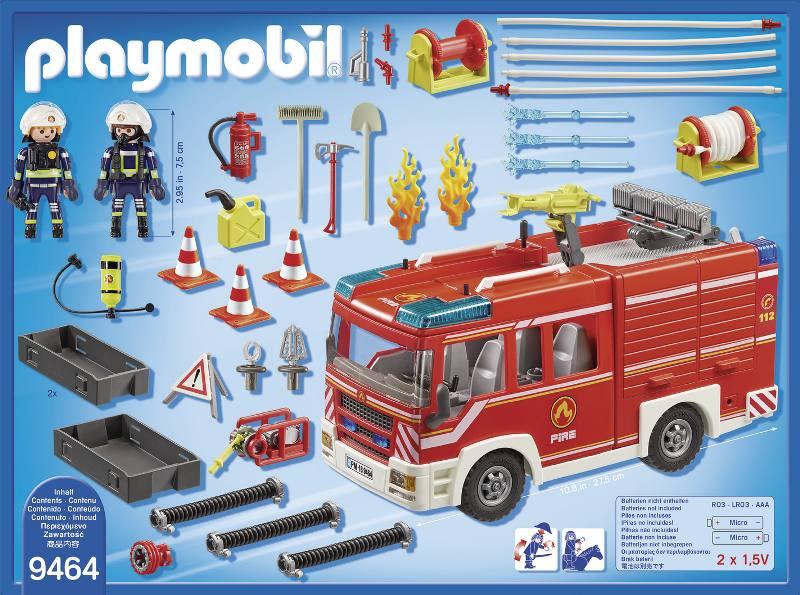 Autopompa dei Vigili del Fuoco playmobil