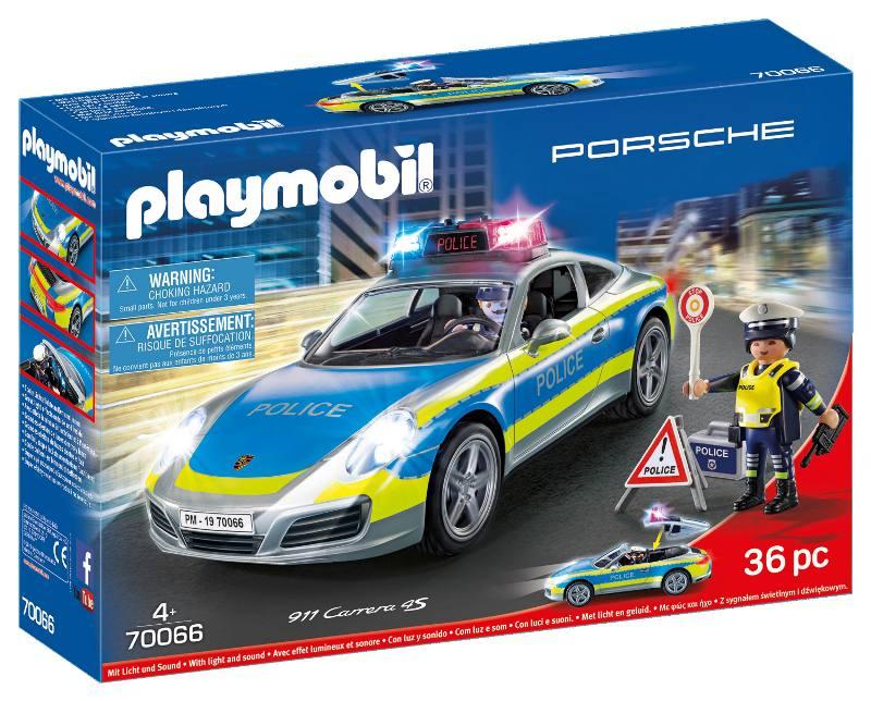 PORSCHE 911 CARRERA 4S POLICE playmobil