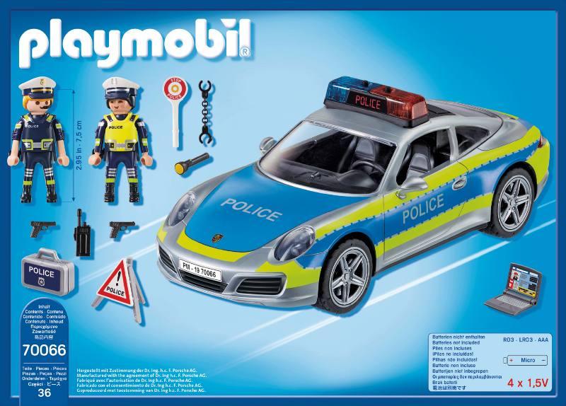 Porsche 911 Carrera 4S Police playmobil