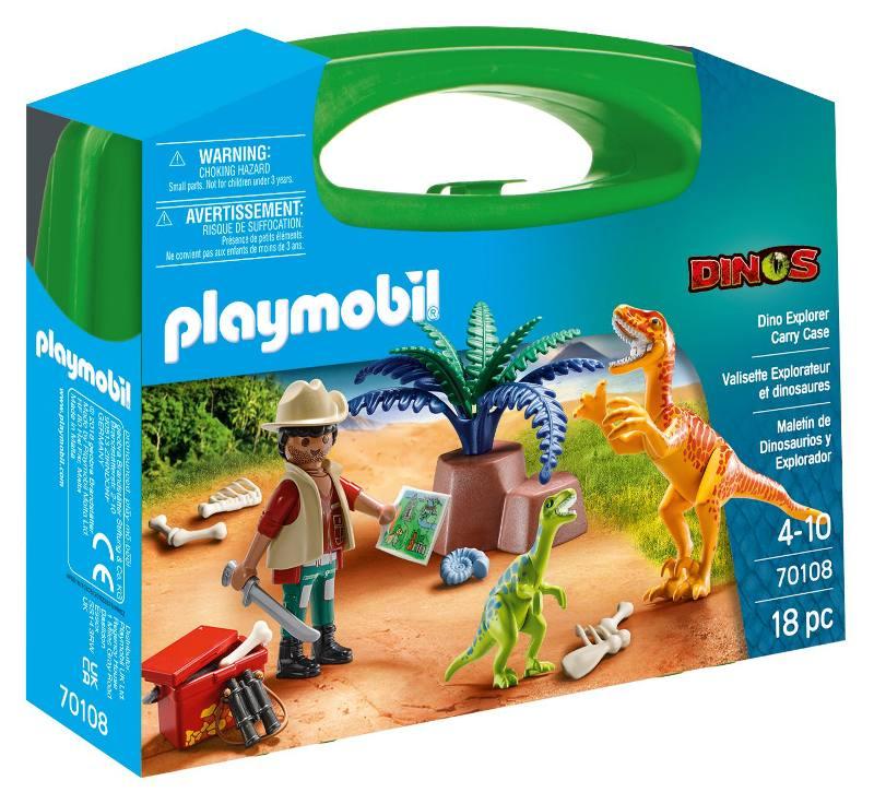 CARRIYNG CASE LARGE DINOSAURI playmobil