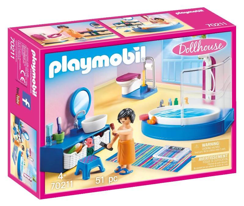 Bagno con vasca playmobil