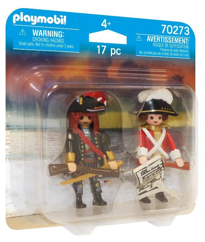 PIRATA E SOLDATO DELLA MARINA REALE (DUO PACK) playmobil