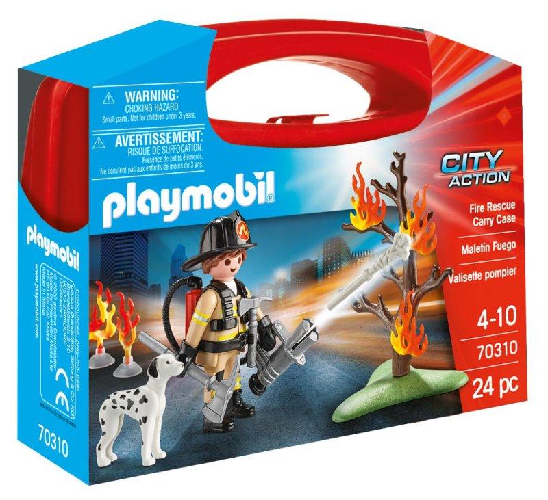 CARRYING CASE FIRE RESCUE playmobil