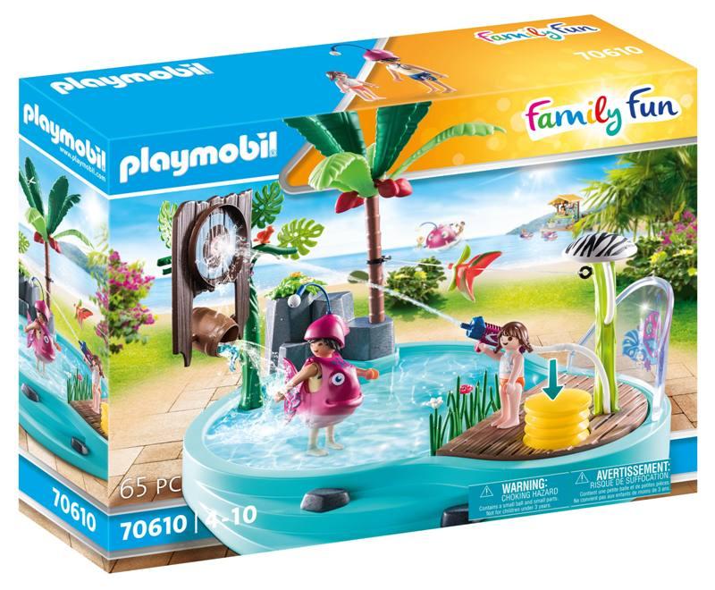 PISCINA CON GIOCHI D'ACQUA playmobil