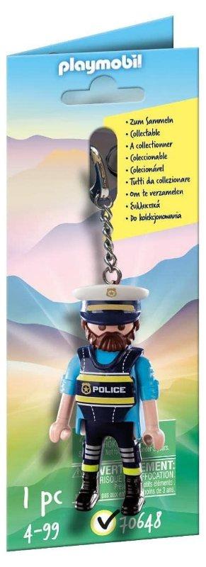 KEY RING POLICEMAN playmobil