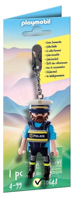 KEY RING POLICEMAN playmobil