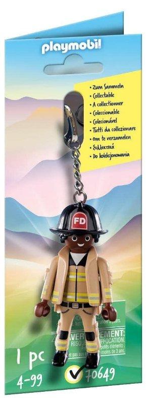 KEY RING FIREMAN playmobil