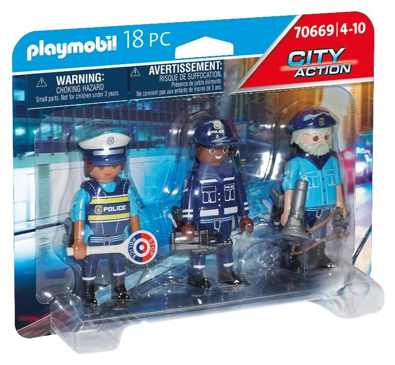 SQUADRA DI POLIZIOTTI playmobil