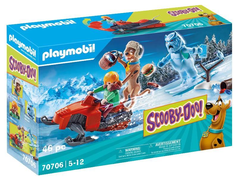 SCOOBY-DOO! FUGA DALLO SNOW GHOST playmobil