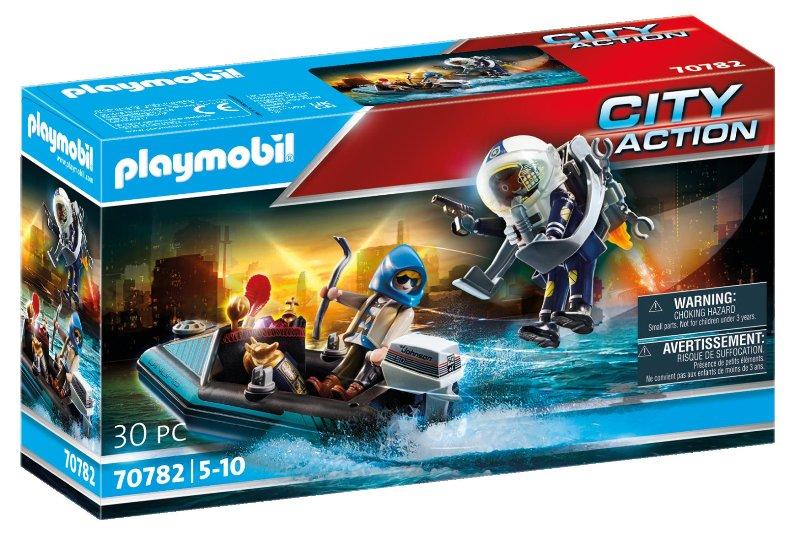 JETPACK DELLA POLIZIA E LADRO playmobil