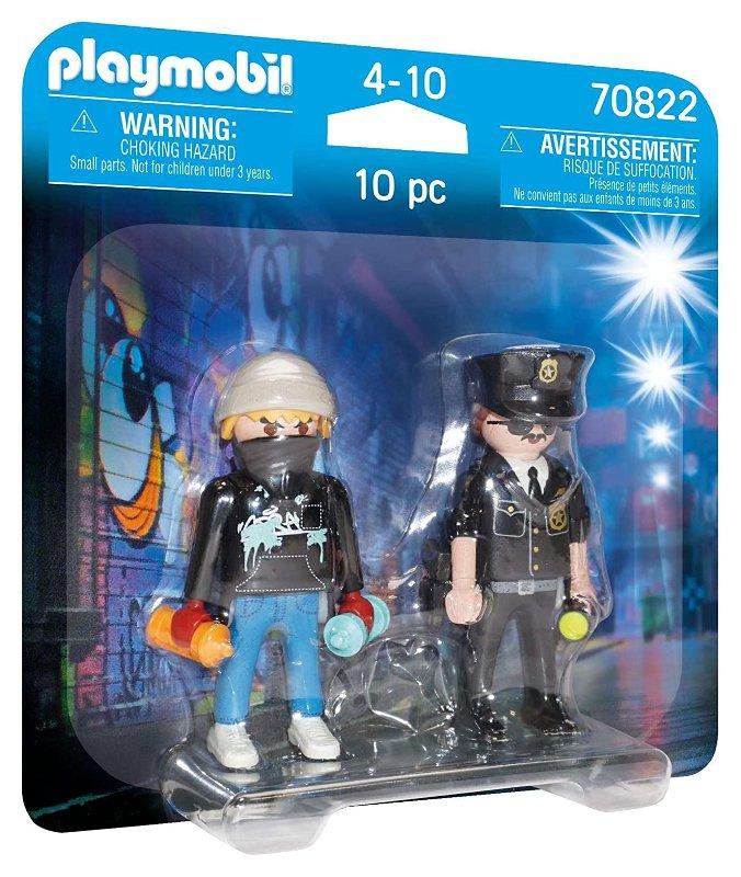 POLIZIOTTO E WRITER (DUO PACK) playmobil