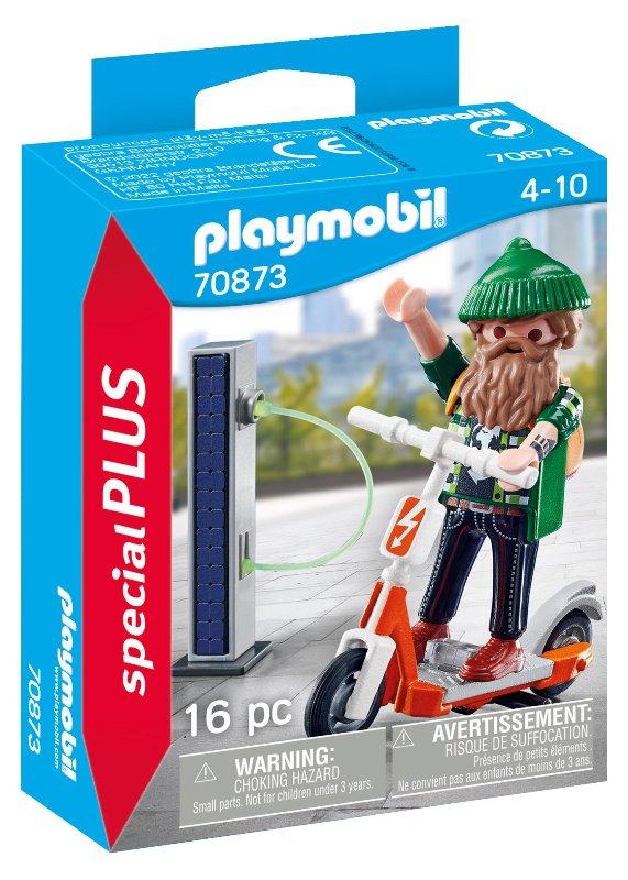 HIPSTER CON MONOPATTINO playmobil