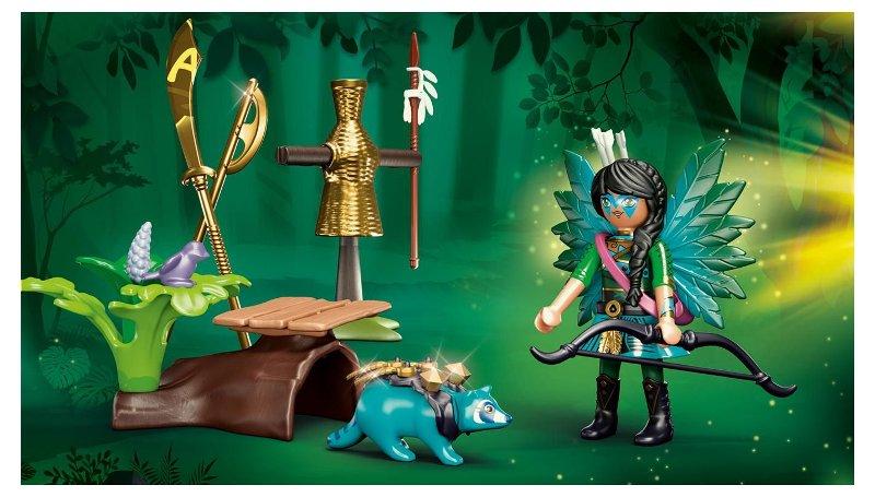 KNIGHT FAIRY CON PROCIONE playmobil