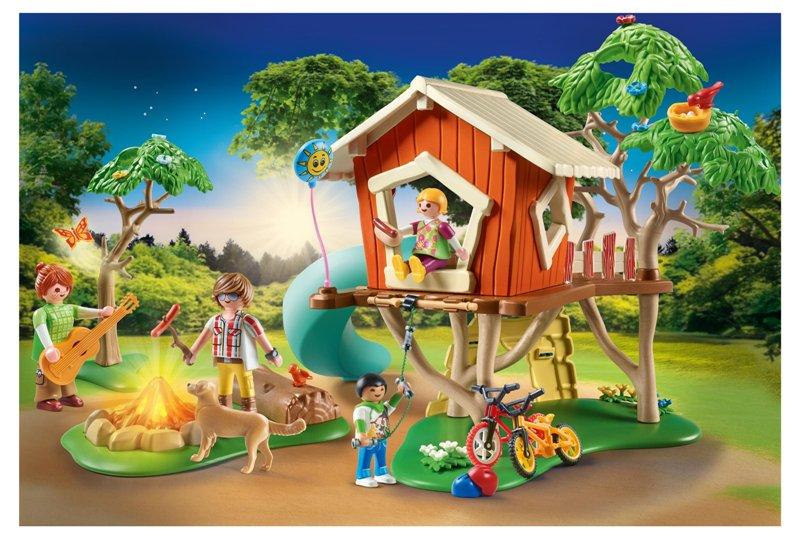 CASETTA SULL'ALBERO CON SCIVOLO playmobil