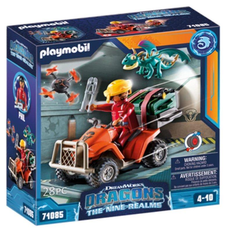 DRAGONS: THE NINE REALMS - ICARIS QUAD & PHIL playmobil