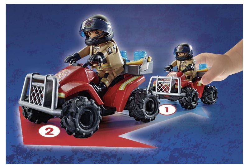 QUAD VIGILE DEL FUOCO playmobil