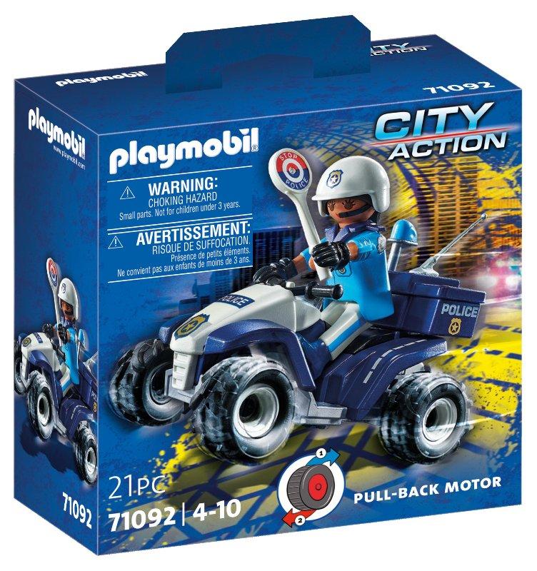 QUAD POLIZIA playmobil