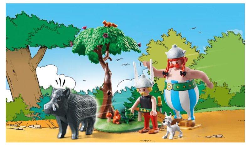 Asterix: Caccia al cinghiale playmobil