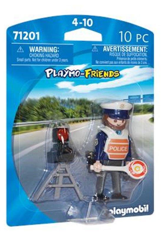 PLAYMO-POLIZIOTTO CON AUTOVELOX playmobil